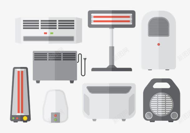 空调设备充电暖气psd免抠素材_新图网 https://ixintu.com 充电 暖气 空调 设备