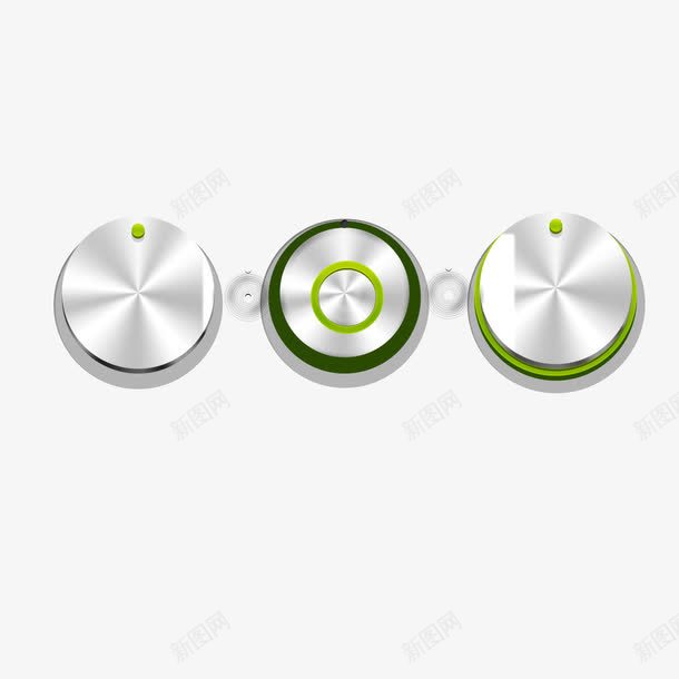 质感绿色圆形按钮进度条png免抠素材_新图网 https://ixintu.com 圆形 圆形进度条 按钮 绿色 质感 进度条