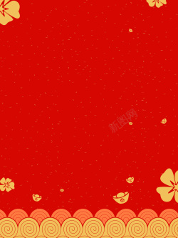过年好新年喜庆背景高清图片