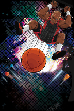 篮球比赛海报宣传背景背景
