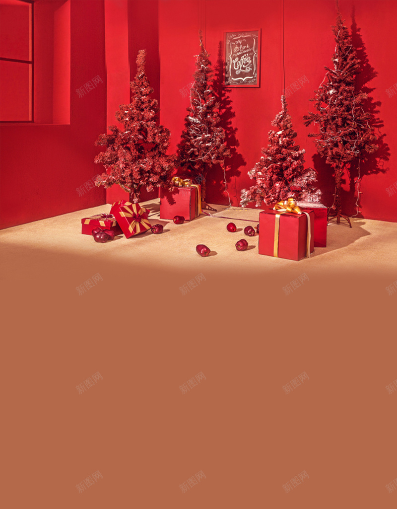 简约红色圣诞快乐圣诞海报jpg设计背景_新图网 https://ixintu.com 简约 酒红背景 圣诞快乐 圣诞节 节日 圣诞节海报 节日海报 圣诞海报 开心