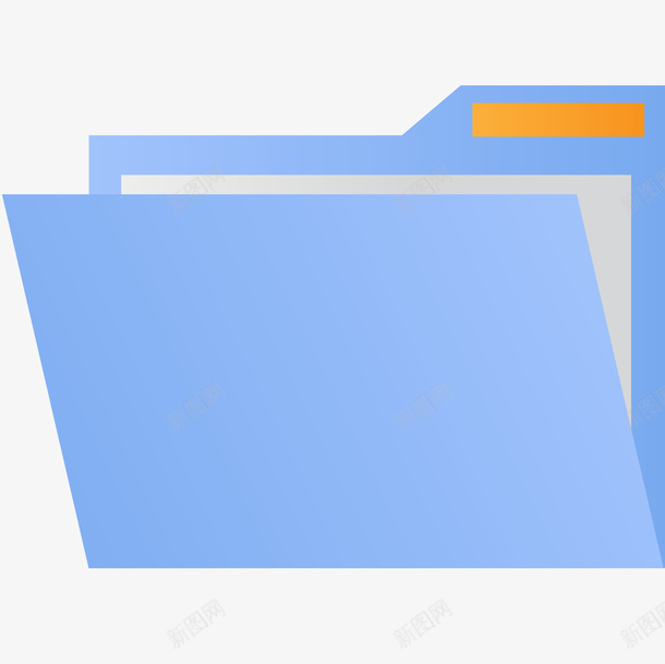 二维卡通文件夹png免抠素材_新图网 https://ixintu.com 二维卡通文件夹 文件夹 蓝色卡通文件夹 蓝色文件夹