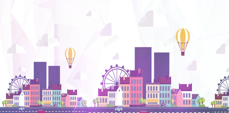 彩色喷绘城市建筑H5背景psd设计背景_新图网 https://ixintu.com 几何 喷绘 城市 墙体喷绘图 小清新 建筑 彩色 扁平 文艺 渐变 简约