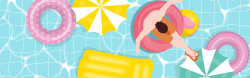 夏日心情天猫夏日促销banner高清图片