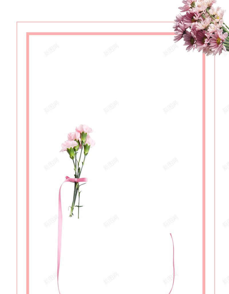 玫瑰花的H5背景psd设计背景_新图网 https://ixintu.com H5 图 构成 玫瑰 粉色 背景 花 花瓣