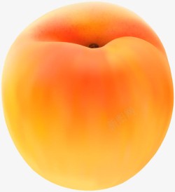 黄色桃子水果素材