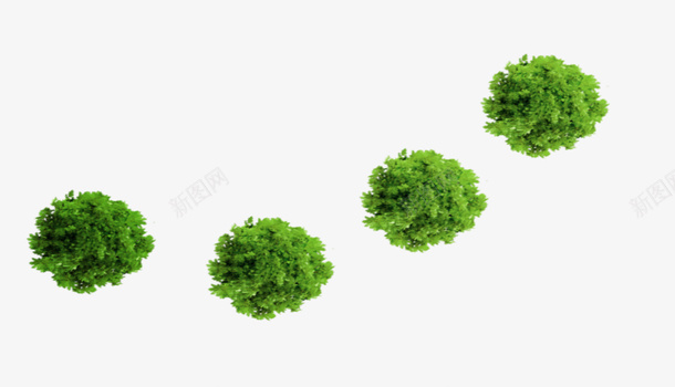景观绿植图案png免抠素材_新图网 https://ixintu.com 小树图案 景观树 树 绿植