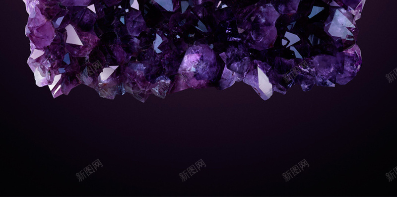紫色水晶黑色H5背景jpg设计背景_新图网 https://ixintu.com 紫色水晶 水晶 紫色 质感 黑色 黑色背景 梦幻 唯美 浪漫 H5背景