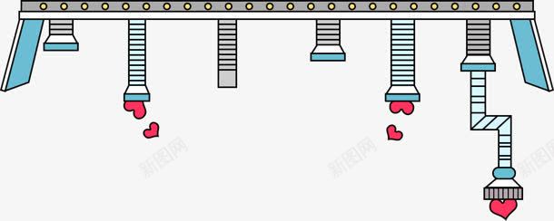 蓝色倒立城市大厦png免抠素材_新图网 https://ixintu.com 倒立 城市 大厦 蓝色