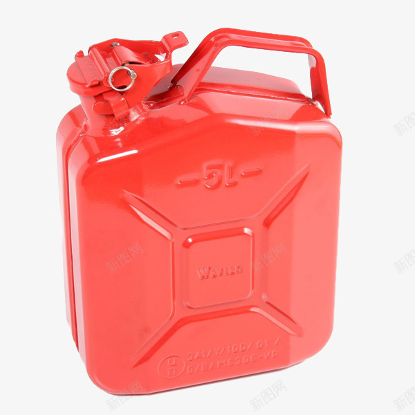 红色容器水桶png免抠素材_新图网 https://ixintu.com 容器 机油桶 水桶 油桶