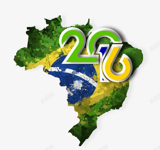 2016巴西里约地图png免抠素材_新图网 https://ixintu.com 2016 地图 巴西 里约