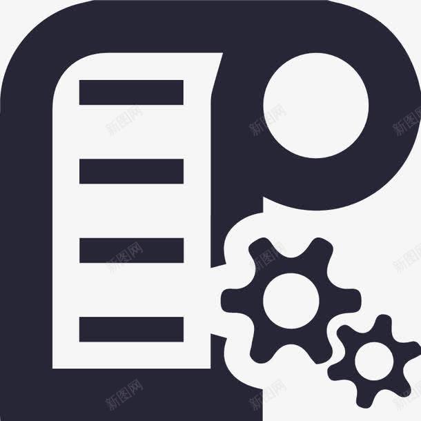 报表生产图标png_新图网 https://ixintu.com 报表生产