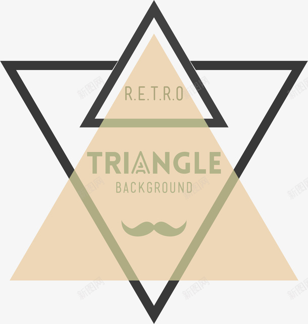 时髦的三角形插图矢量图eps免抠素材_新图网 https://ixintu.com 三角形 时髦的三角形 矢量图