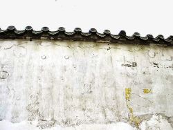 手绘古墙画中国风古墙高清图片