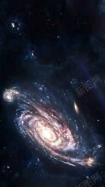银河系背景背景
