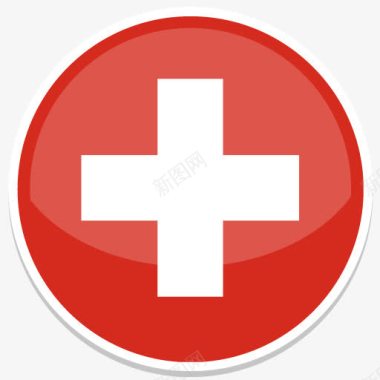 瑞士2014世界杯标志平图标图标