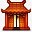 中国古典房屋图标素材