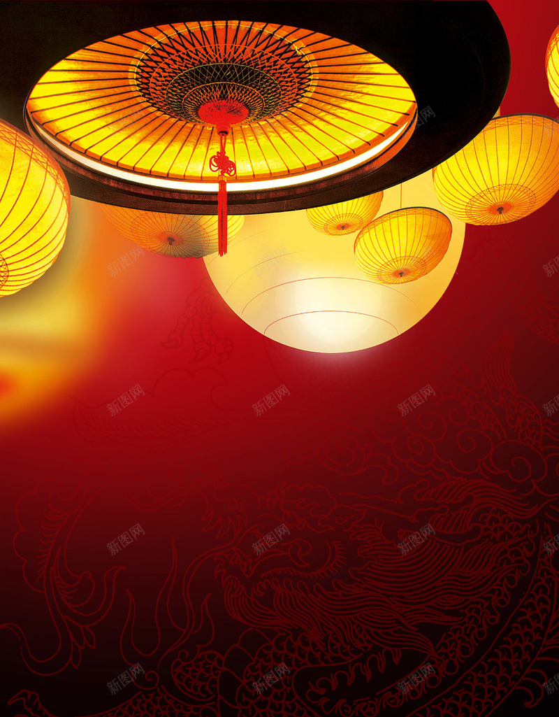 店庆节日促销狂欢背景psd设计背景_新图网 https://ixintu.com 店庆 节日 促销 狂欢 红色 灯饰狂欢 中国风