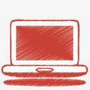 电脑笔记本电脑红色的色彩斑斓的png免抠素材_新图网 https://ixintu.com computer laptop red 电脑 笔记本电脑 红色的
