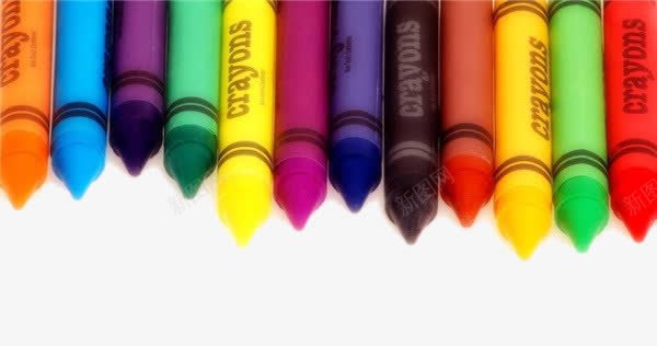 彩色水彩笔png免抠素材_新图网 https://ixintu.com 产品实物 水彩笔图片 画笔 蜡笔
