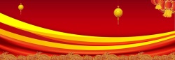 黄色弧形箭头中国风大红色背景高清图片
