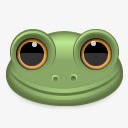 青蛙动物放大眼睛的生物素材