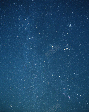 蓝色星空夜空风景背景