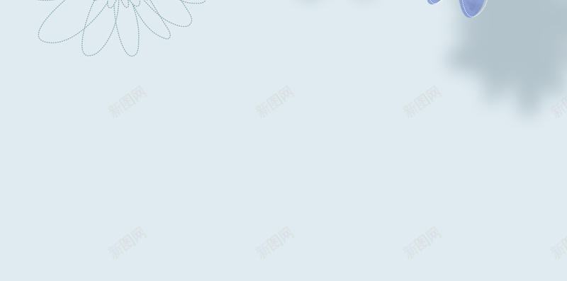 清新淡雅手绘花朵背景图psd设计背景_新图网 https://ixintu.com 小清新 文艺 淡雅 花朵 蓝色 质感 纹理