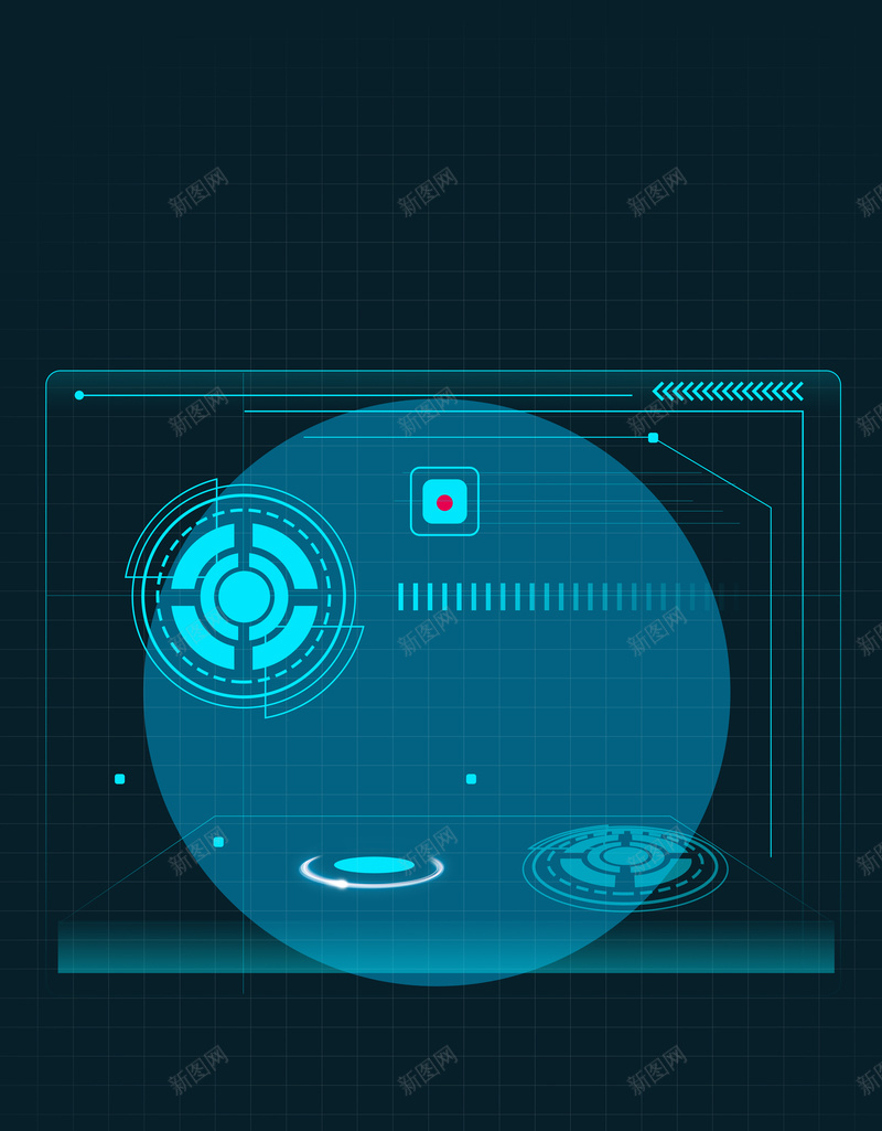 蓝色商务酷炫科技线条背景psd设计背景_新图网 https://ixintu.com 圆形 科技 蓝色 蓝色海报 蓝色背景 酷炫 高科技