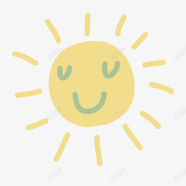 手绘的太阳表情png免抠素材_新图网 https://ixintu.com png图形 卡通 太阳 手绘 表情包 装饰