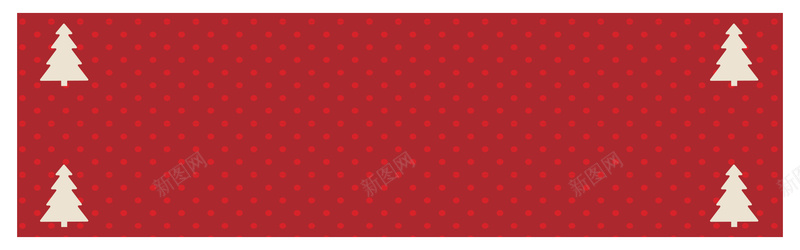 圣诞节简约红色海报banner背景背景