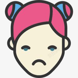 不安图标图标