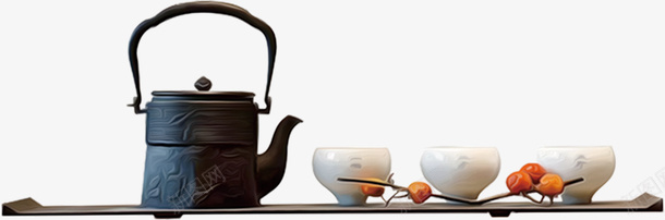 中式茶具家具png免抠素材_新图网 https://ixintu.com 中式 会客 客厅茶具 家具 煮茶茶具 茶具