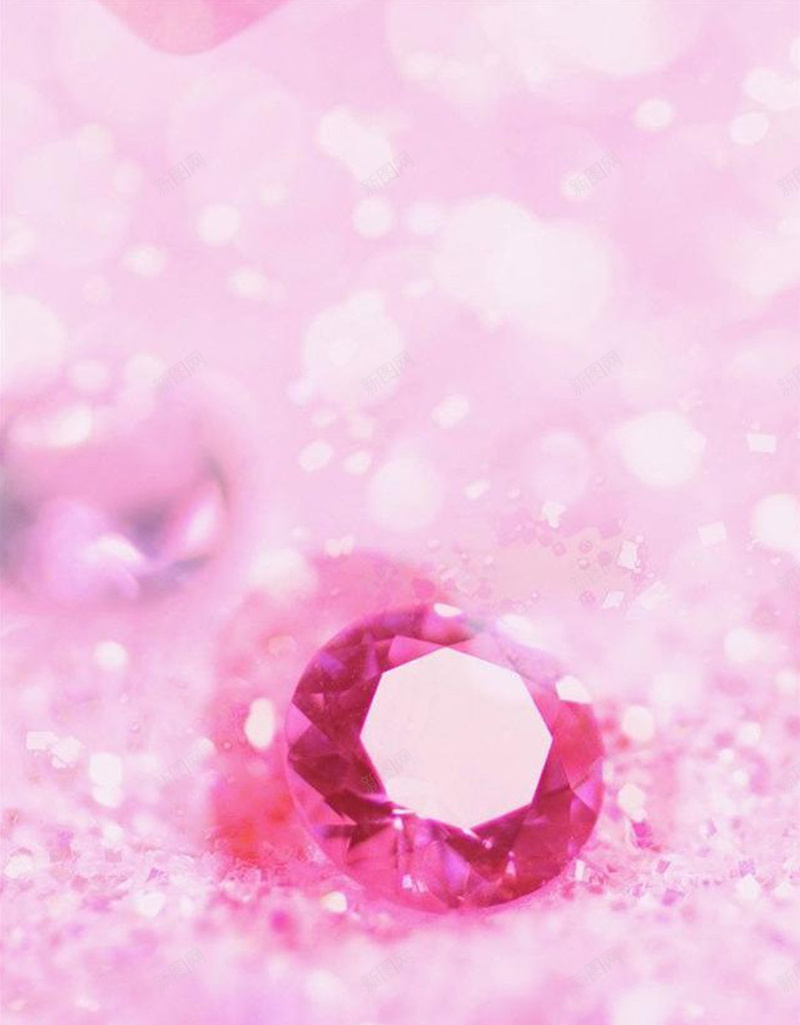 唯美浪漫粉色水晶H5背景jpg设计背景_新图网 https://ixintu.com H5 H5背景 h5 光斑 唯美 抽象 梦幻 水晶 浪漫 爱情 粉色 钻石
