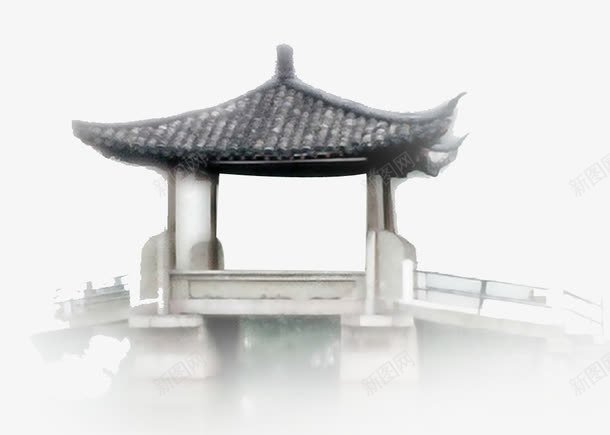 亭子png免抠素材_新图网 https://ixintu.com 中国元素 亭子 桥