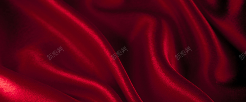 红色丝绸背景背景