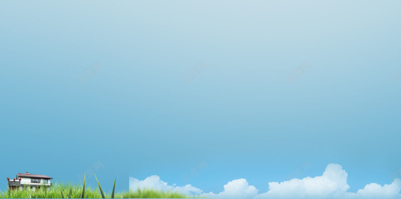 蓝天上的热球psd设计背景_新图网 https://ixintu.com 大自然 天空 梦幻 气球 浪漫 白云