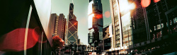 喧嚣的城市城市的色彩建筑背景高清图片