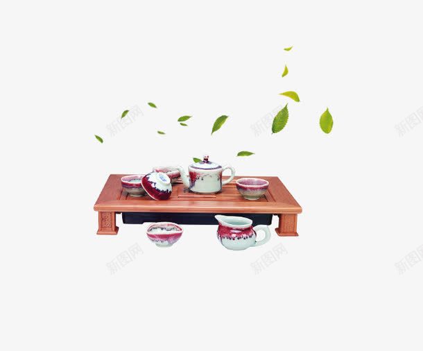 传统茶具png免抠素材_新图网 https://ixintu.com 中国风 中国风素材 茶具 茶文化
