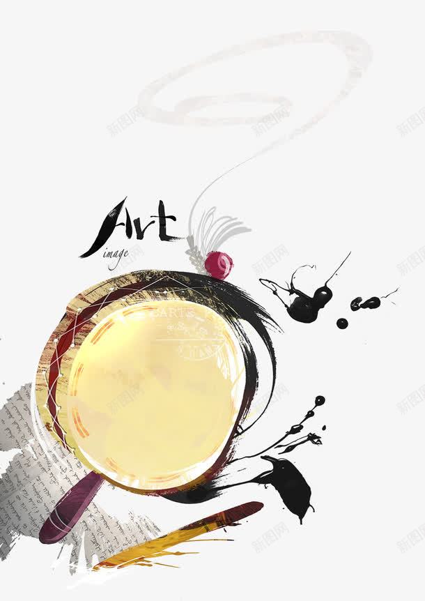 韩式鼓艺术海报psd免抠素材_新图网 https://ixintu.com 海报 海报素材 素材海报 艺术 艺术海报