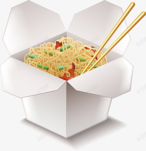 纸盒泡面png免抠素材_新图网 https://ixintu.com 泡面 纸盒 食物