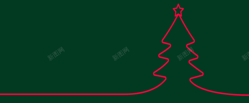 圣诞树简约红色背景psd设计背景_新图网 https://ixintu.com 圣诞促销 圣诞元素 圣诞快乐 圣诞活动 圣诞老人 圣诞节 平安夜 新年 松果 麋鹿圣诞树