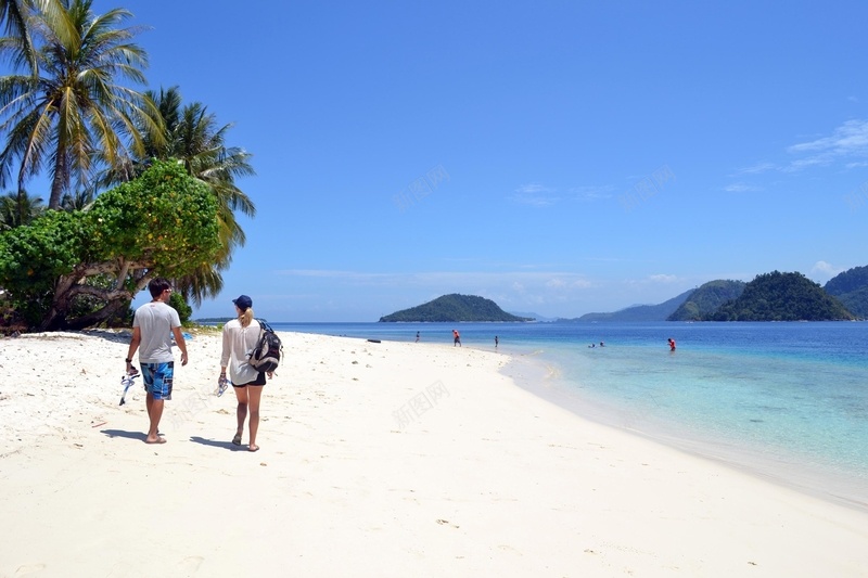 夏天的沙滩海边jpg设计背景_新图网 https://ixintu.com 夏天 清凉 沙滩 海边