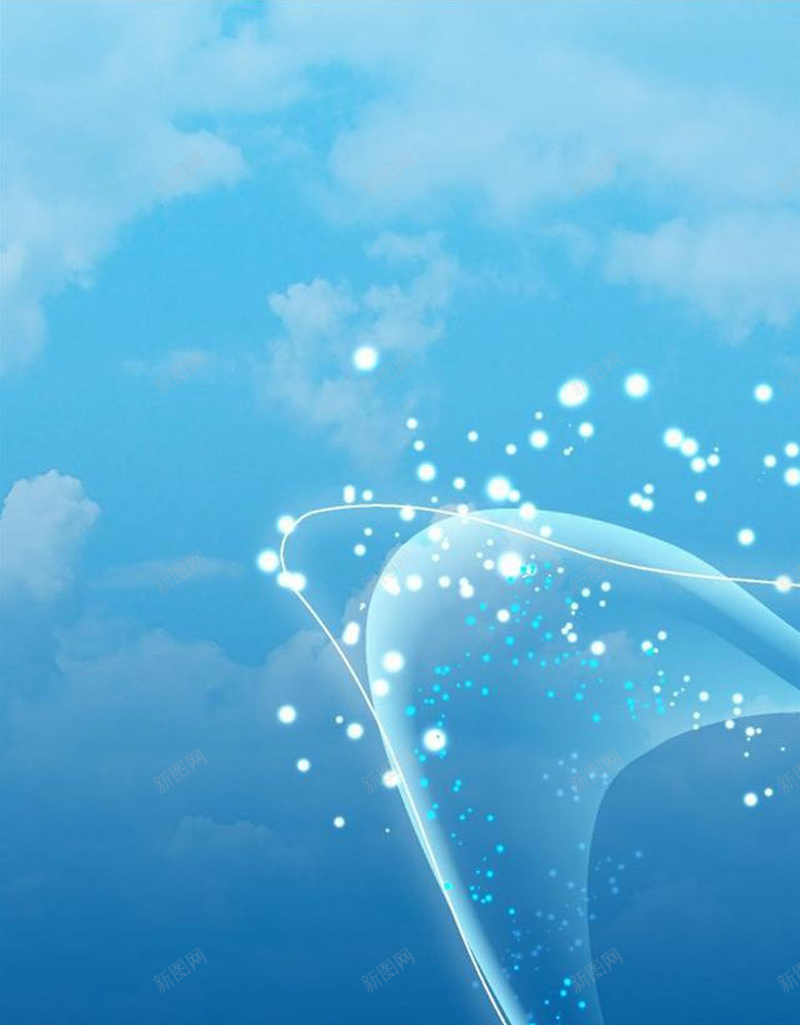 蓝色科技H5背景jpg设计背景_新图网 https://ixintu.com H5 H5背景 h5 商务 抽象 气泡 白云 科幻 科技 科技感 科技风 蓝天 蓝色 高科技