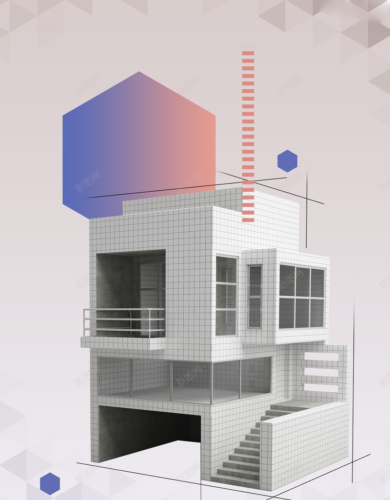 简约建筑地产宣传平面广告jpg设计背景_新图网 https://ixintu.com 地产宣传 平面广告 建筑 手稿 模型 简约背景 装修 装饰 设计