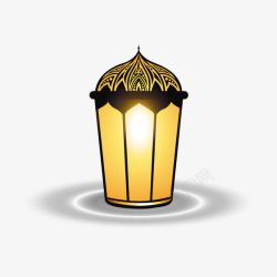 伊斯兰文化玻璃灯素材