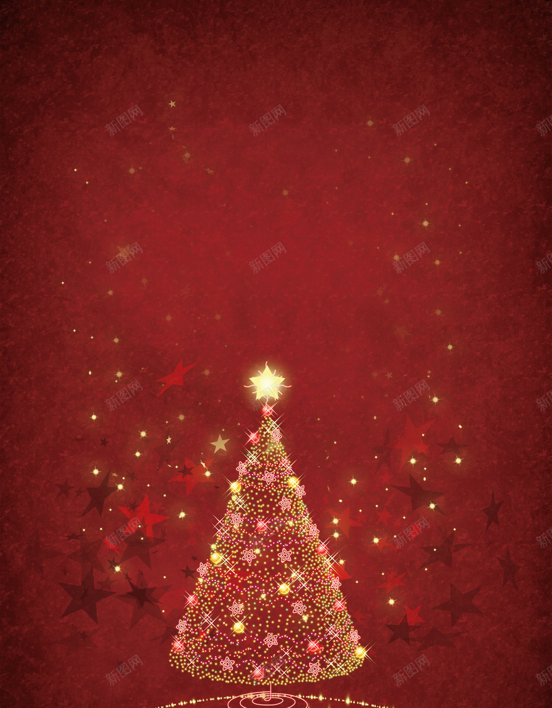 红色圣诞树背景海报psd设计背景_新图网 https://ixintu.com 红色 圣诞树 圣诞节 星光 背景 海报 派对 婚庆 喜庆 新年快乐 幸福 开心 棕色 中国风