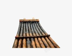 竹排竹筏素材