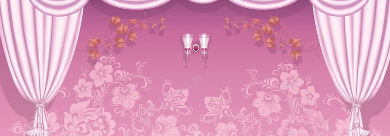 粉色窗帘背景jpg设计背景_新图网 https://ixintu.com 印花 窗帘 粉色 质感 灯 纹理