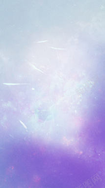 梦幻蓝紫色H5背景背景